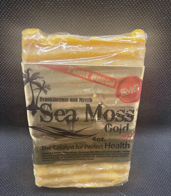 Sea Moss Infused Soap with Frankincense and Myrrh