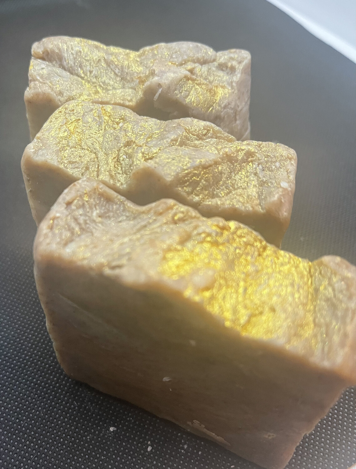 Sea Moss Soap infused with Mica Gold