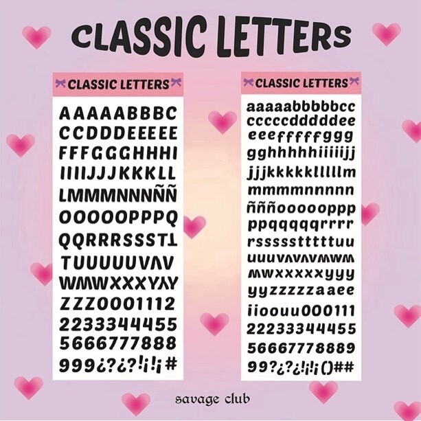 CLASSIC LETTERS