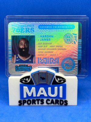 2022-23 PANINI CONTENDERS JAMES HARDEN #6 LICENSE TO DOMINATE