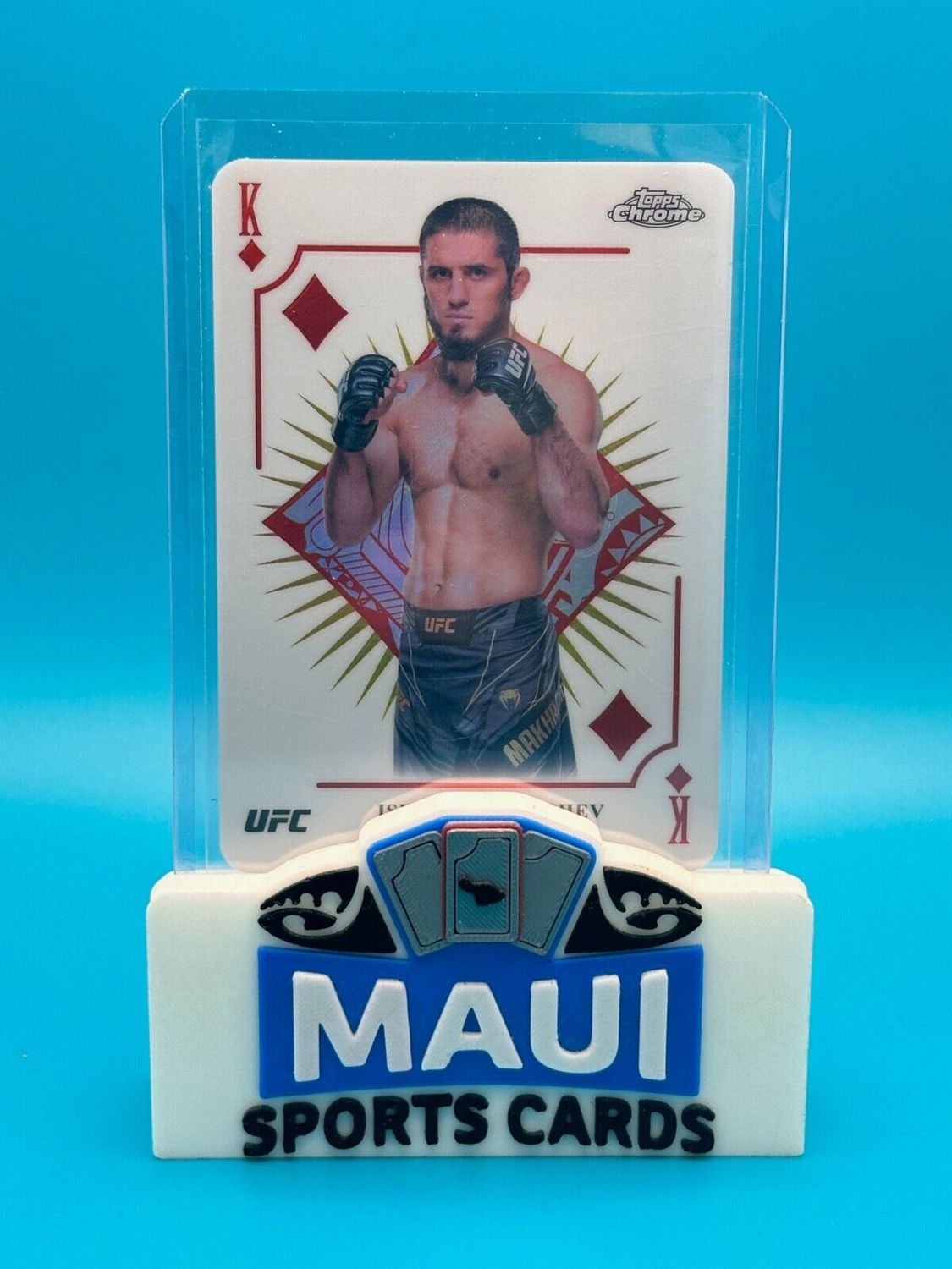 2024 TOPPS CHROME UFC ISLAM MAKHACHEV #KAQ-13