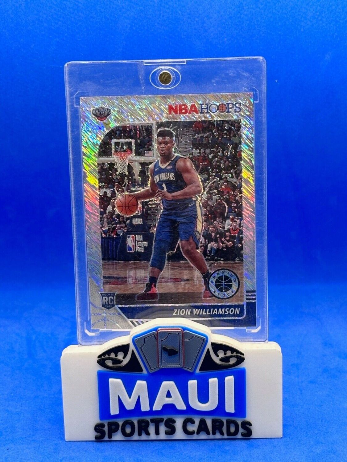 2019-20 PANINI HOOPS PREMIUM STOCK ZION WILLIAMSON SHIMMER RC #258