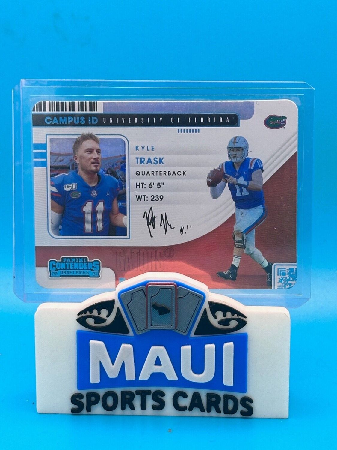 2021 Panini Contenders Draft Picks Kyle Trask #3 Campus ID