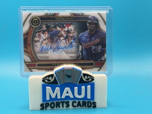 2023 Topps 57/99 “Spider-Man” Torii Hunter Auto #TTN-TH