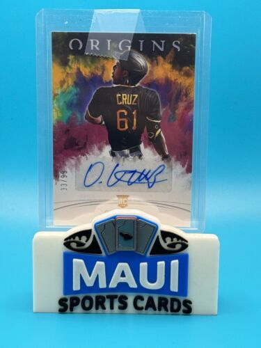 2022 PANINI CHRONICLES ORIGINS 33/99 ONEIL CRUZ AUTO RC #OS-OC