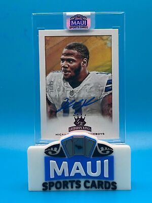 2021 PANINI CHRONICLES DONRUSS 30/75 MICAH PARSONS AUTO #GK-35