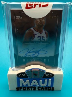 2023-24 Topps Midnight Stroke of Midnight 01/125 Kevin Durant Auto