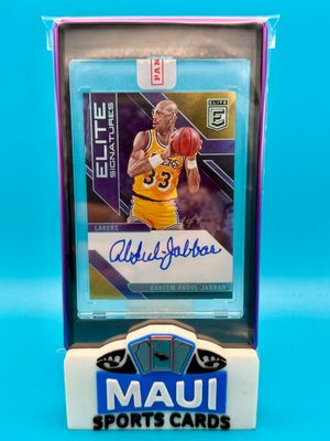 2023-24 Donruss Elite Signatures 1/1 Kareem Abdul-Jabbar #ES-KAJ Auto