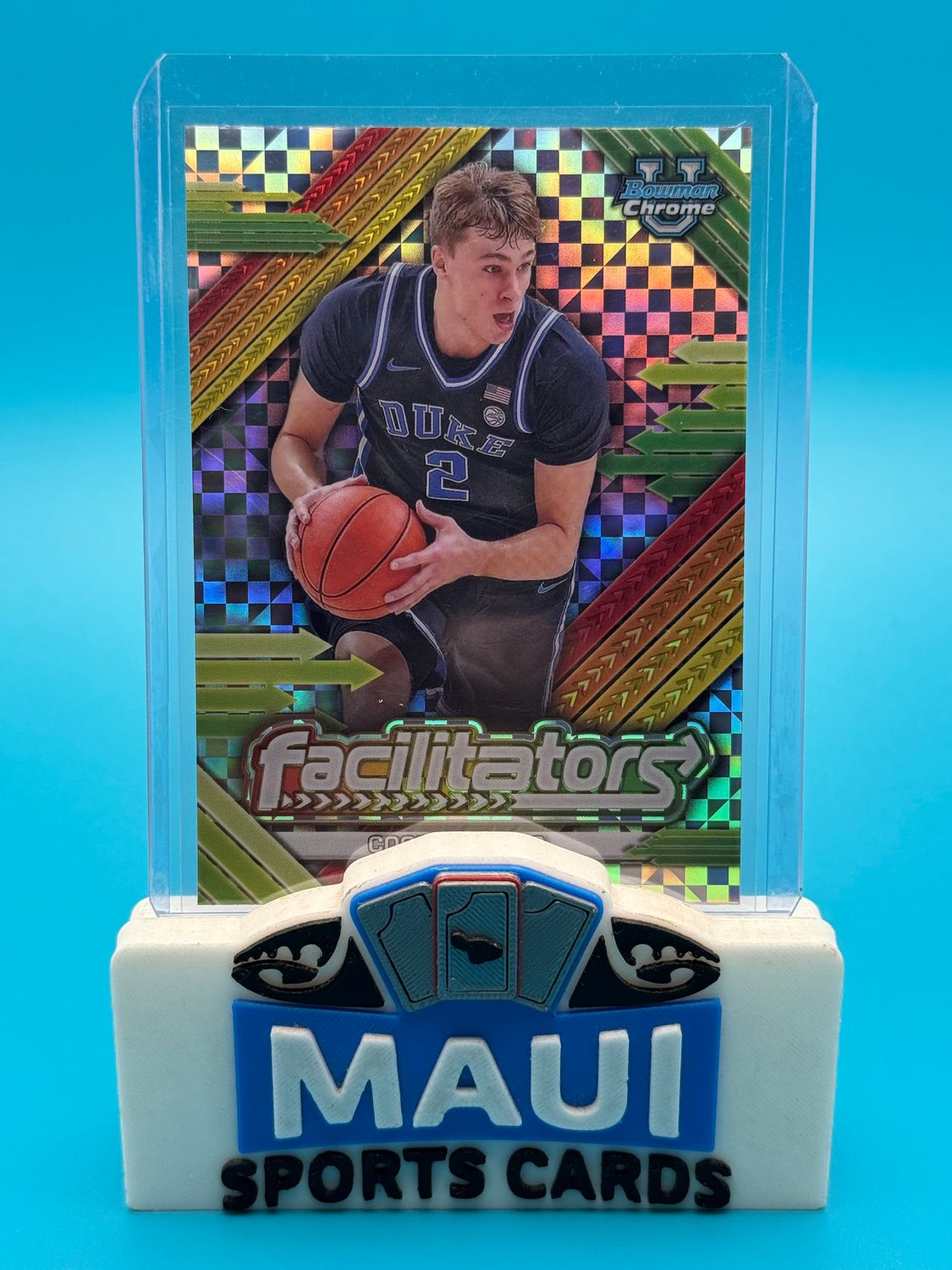 2025 Bowman U Chrome Facilitators Xfractor Cooper Flagg #F-10