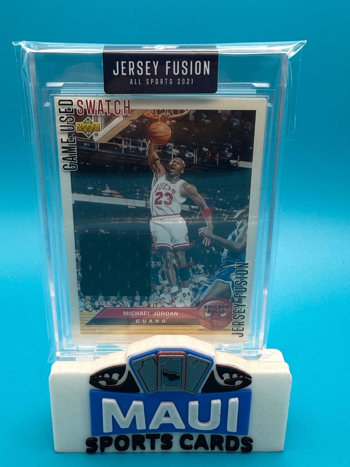2021 Jersey Fusion Game Used Swatch Michael Jordan #JF-MJ97