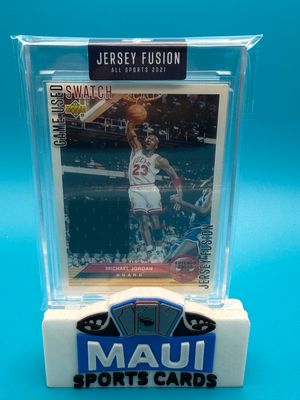 2021 Jersey Fusion Game Used Swatch Michael Jordan #JF-MJ97