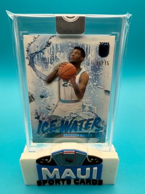 2023-24 Topps Three Ice Water 15/15 Brandon Miller #IW-17