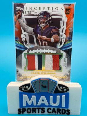 2024 Inception Source Materials 43/50 Caleb Williams #SM-CW