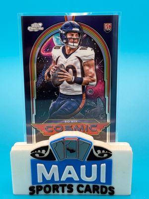 2024 Topps Chrome Cosmic Heroes Bo Nix #CH-20