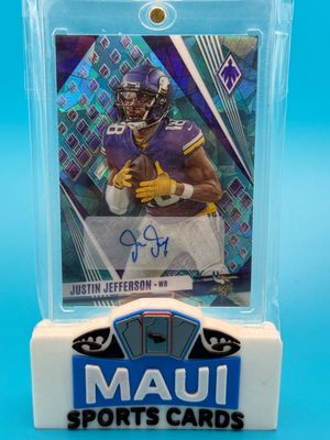 2023 Phoenix Ice 10/25 Justin Jefferson #66 Auto