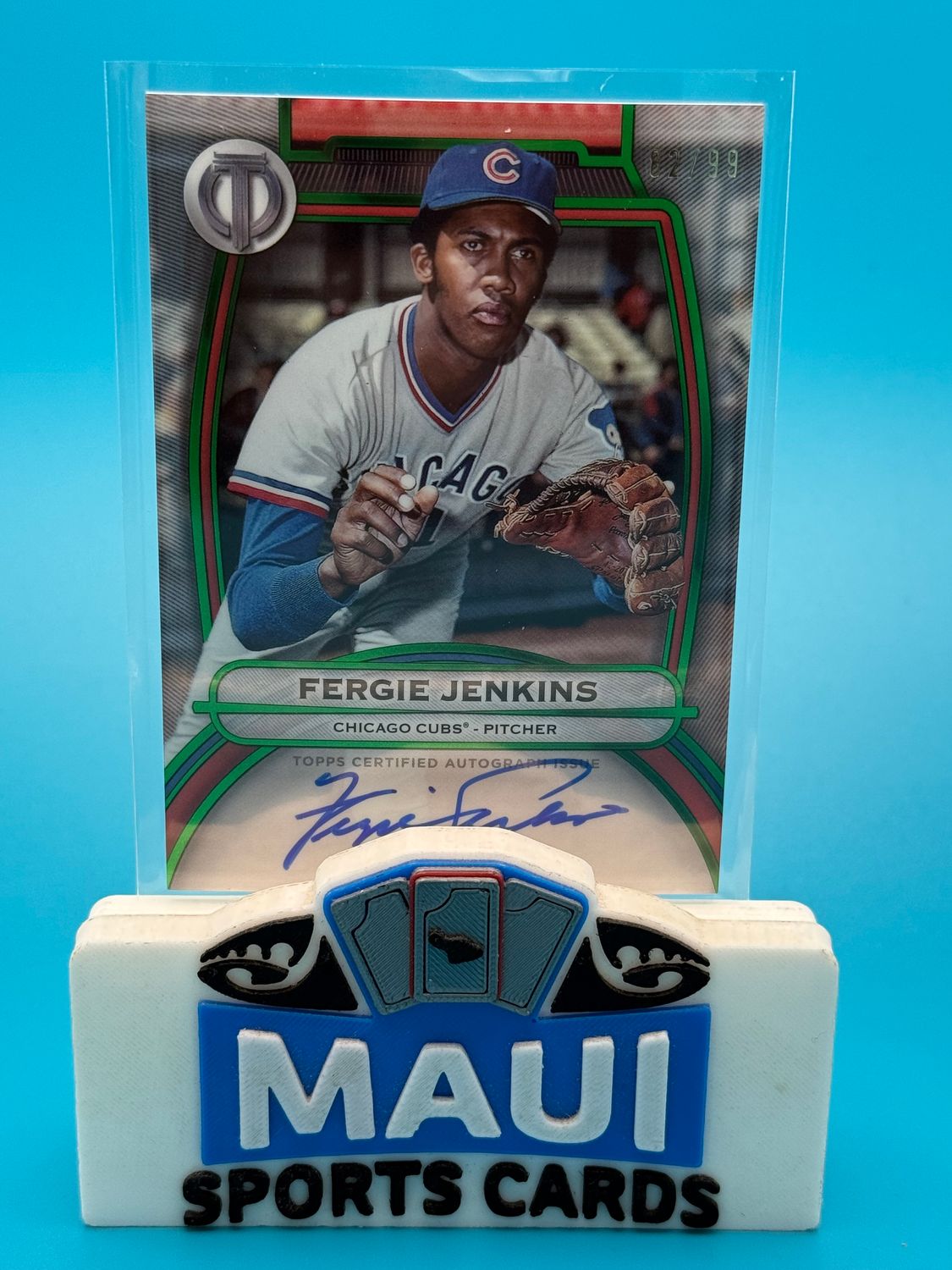 2025 Topps Tribute 82/99 Fergie Jenkins #TA-FJ Auto