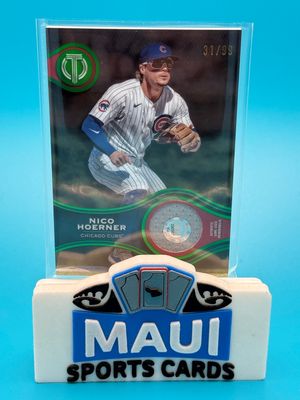 2025 Topps Tribute 31/99 Nico Hoerner #SOA-NH