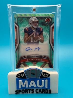 2024 Topps Resurgence Teal Wave 086/249 Drake Maye #RRS-DM Auto