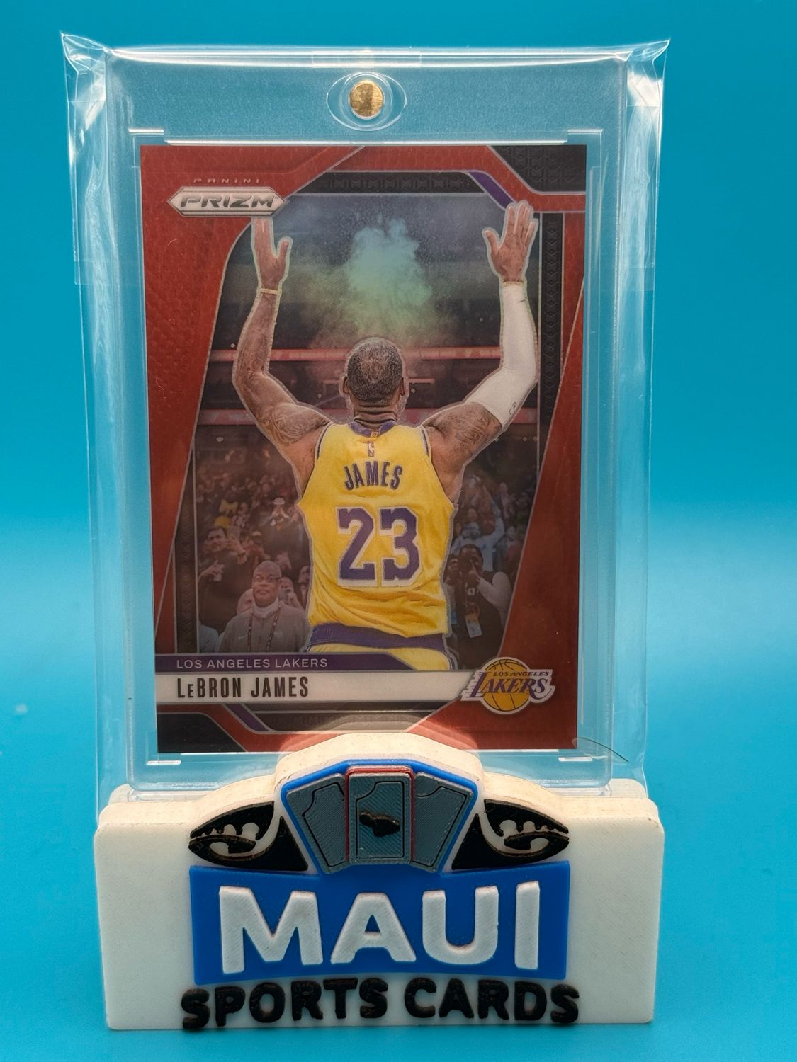 2024-25 Prizm Red 148/225 LeBron James #130