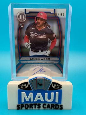 2025 Topps Tribute 85/150 James Wood #TA-JWO