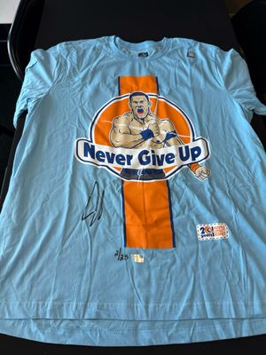 Fanatics Authentic #’d 2/25 Signed John Cena T-shirt