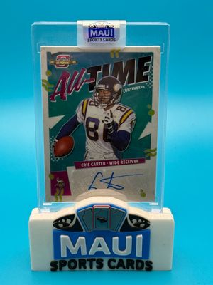 2021 Contenders Optic All-Time 31/50 Cris Carter #ATC-CCA Auto