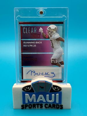 2024 Leaf Pro Set Pure Clear Choice 1/3 Bucky Irving Auto