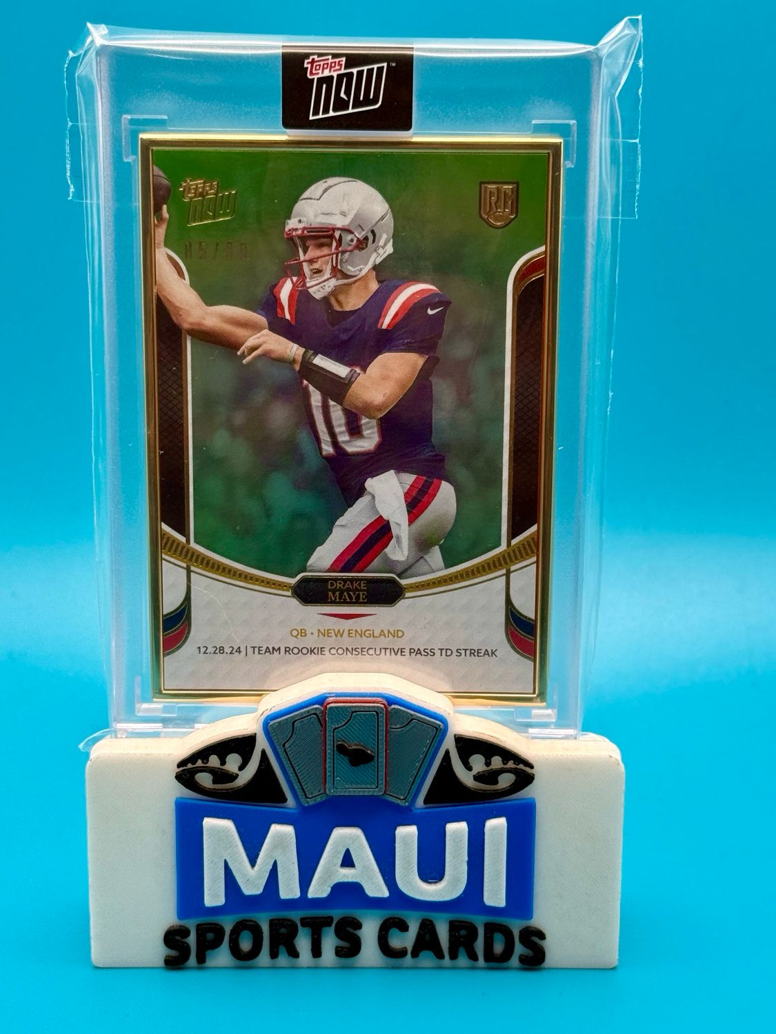 2024 Topps Now #14 85/99 Drake Maye