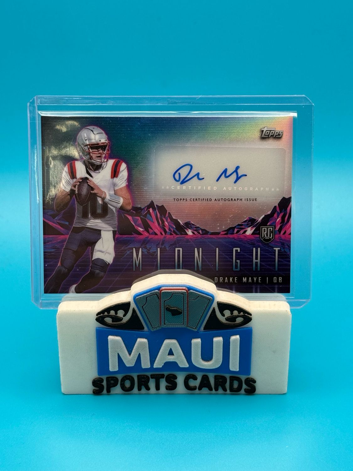 2024 Topps Midnight #RHS-DM Drake Maye Autograph