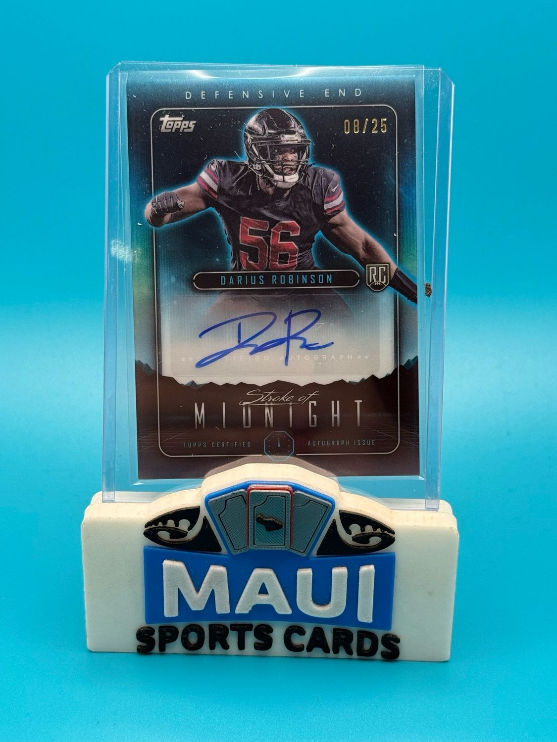 2024 Topps Midnight #SMA-DRD 8/25 Darius Robinson Autograph