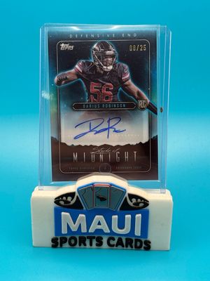 2024 Topps Midnight #SMA-DRD 8/25 Darius Robinson Autograph