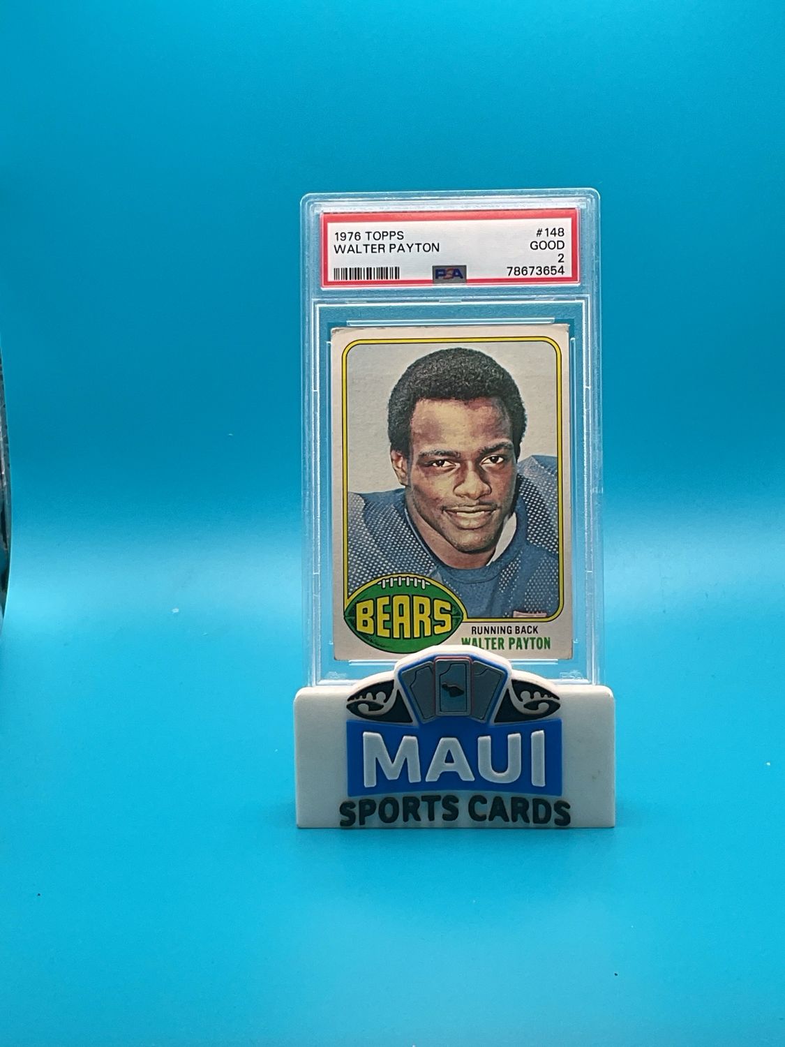 1976 Topps #148 Walter Payton PSA 2