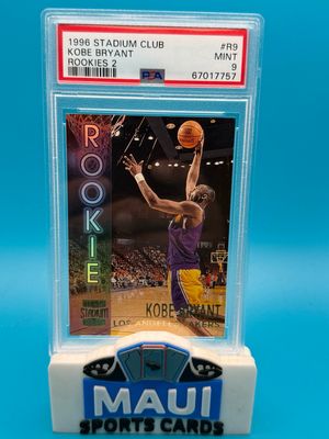 1996 Stadium Club Rookies 2 #R9 Kobe Bryant PSA 9