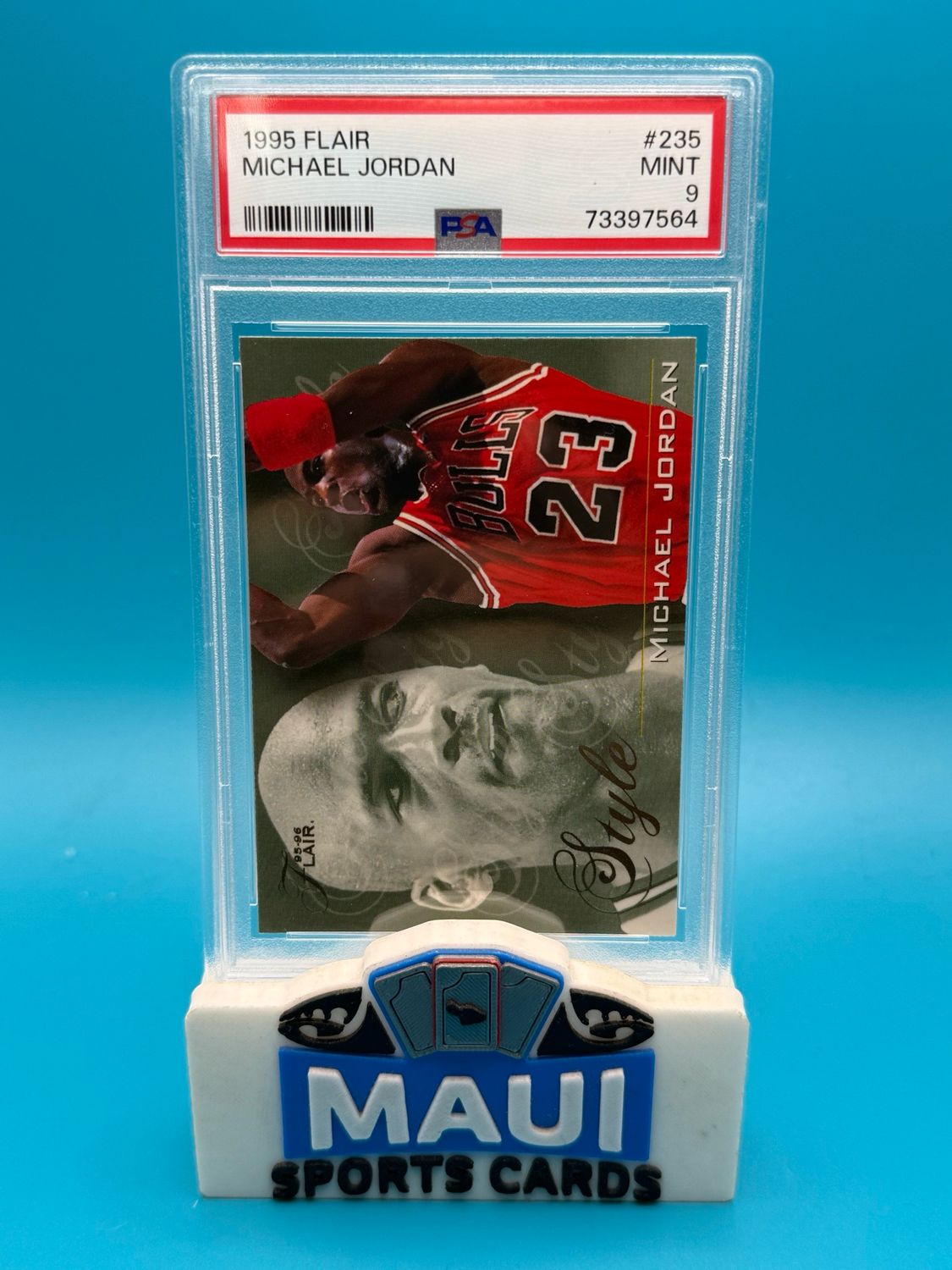 1995 Flair Style #235 Michael Jordan PSA 9