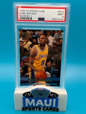 1996 Stadium Club Rookies 1 #R12 Kobe Bryant PSA 9
