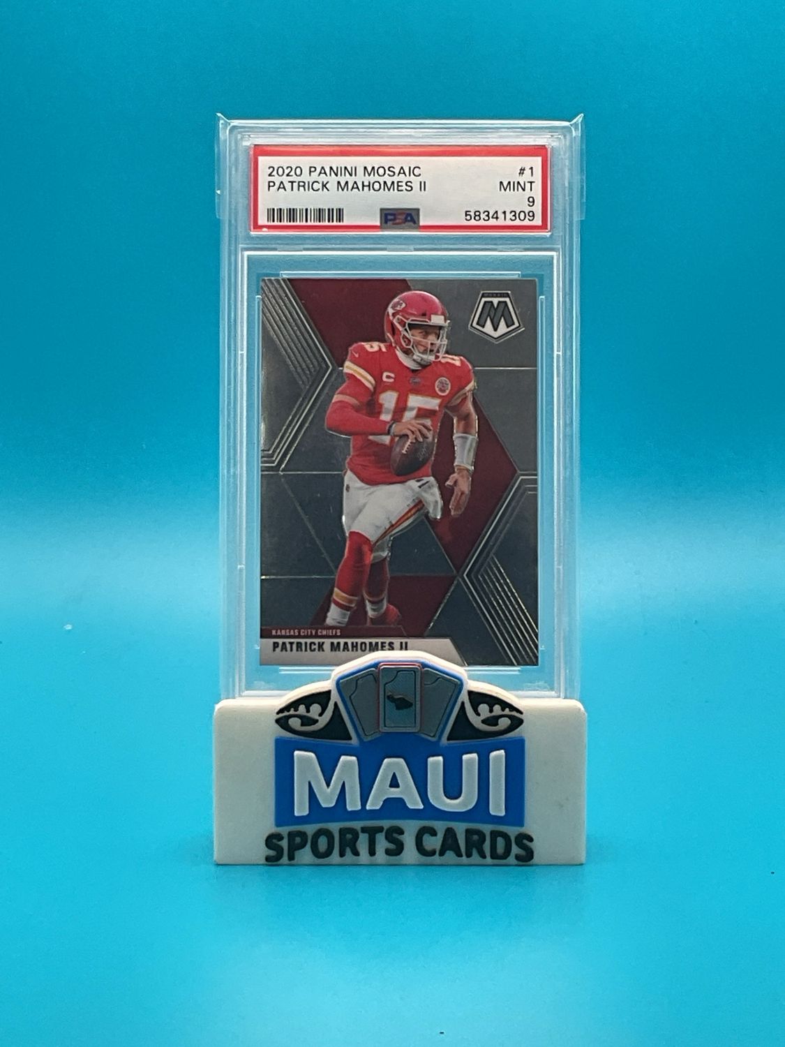 2020 Panini Mosaic #1 Patrick Mahomes PSA 9