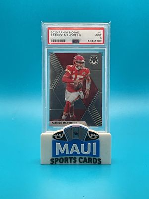 2020 Panini Mosaic #1 Patrick Mahomes PSA 9