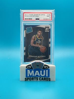 2017 Panini Donruss Optic #188 Donivan Mitchell PSA 9