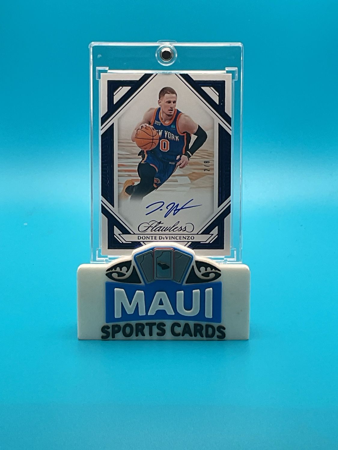 2024 Panini Flawless #FFS-DDV /8 Donte Divincenzo Auto