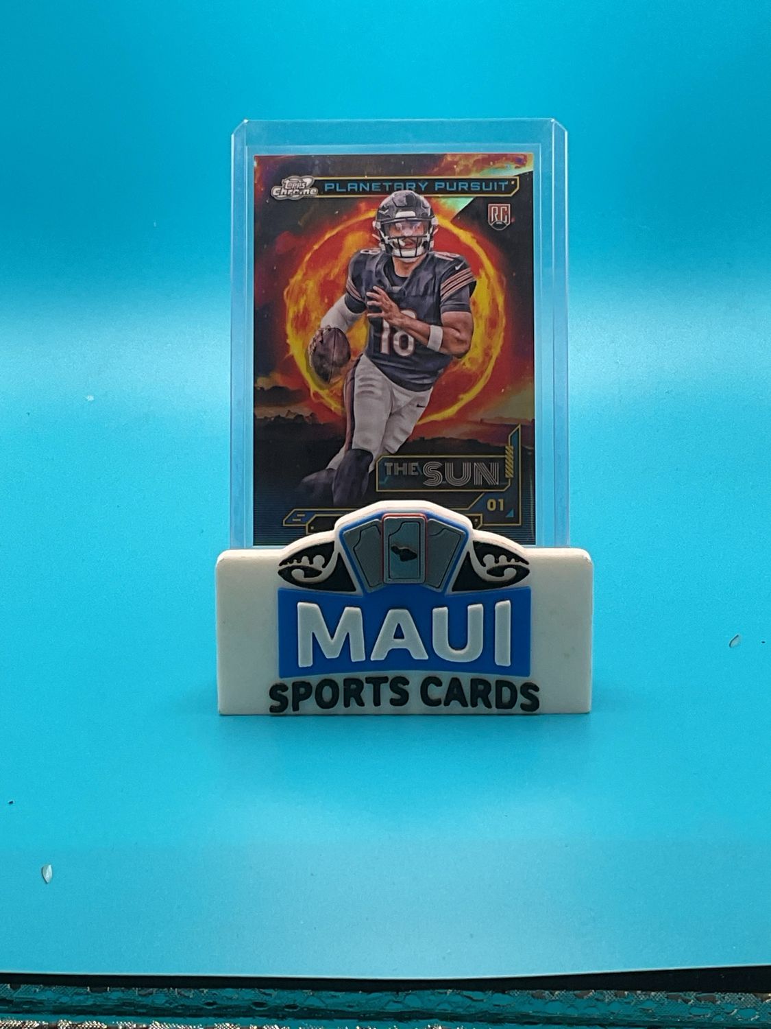 2024 Topps Chrome Planetary Pursuit The Sun Caleb Williams
