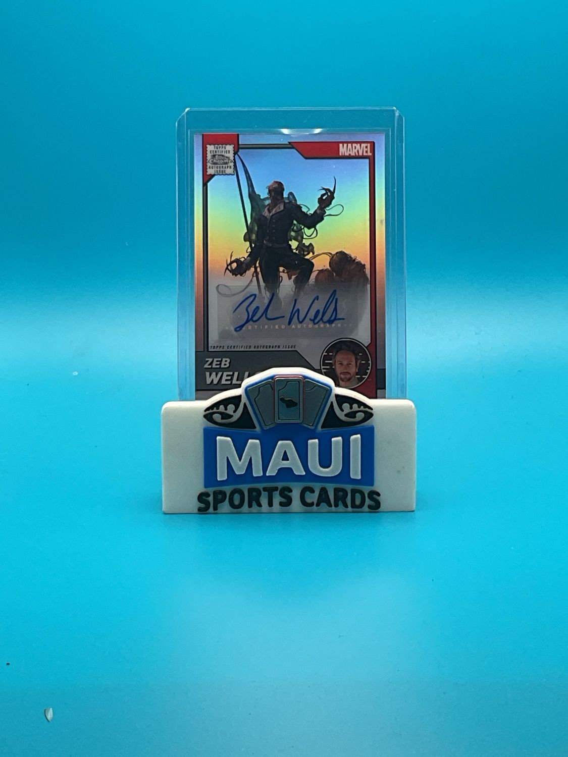 2025 Topps Chrome Marvel #AA-ZW Zeb Wells Auto