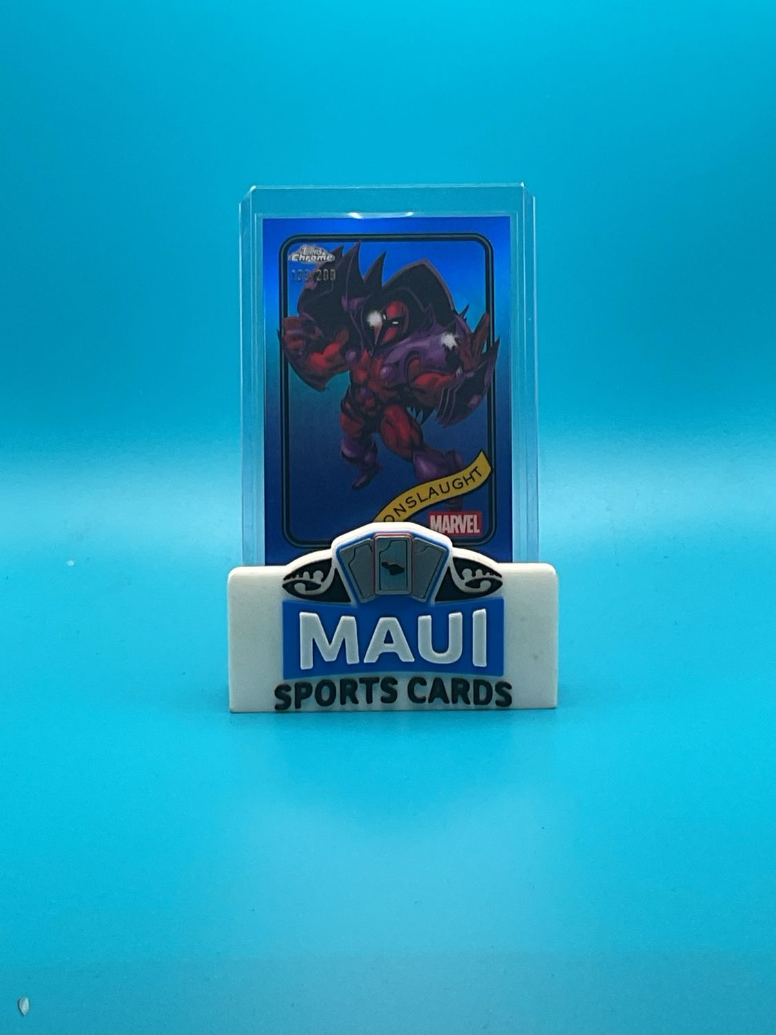 2025 Topps Chrome Marvel #68 /299 Onslaught