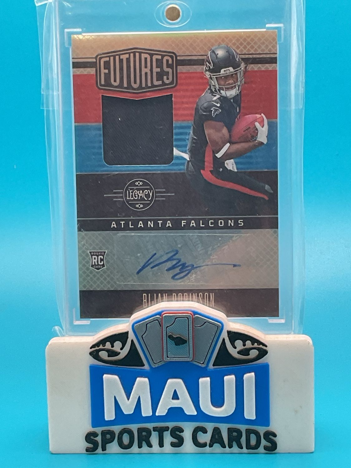 2023 Panini Legacy Futures #FAPS-4 /249 Bijan Robinson Rookie Patch Auto