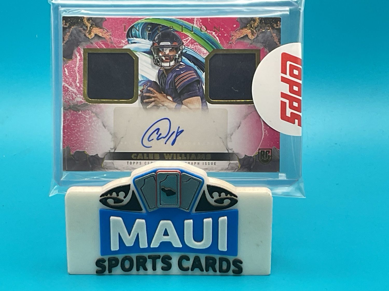2024 Topps Inception Franchise Foundation #FFRA-CW /125 Caleb Williams RPA