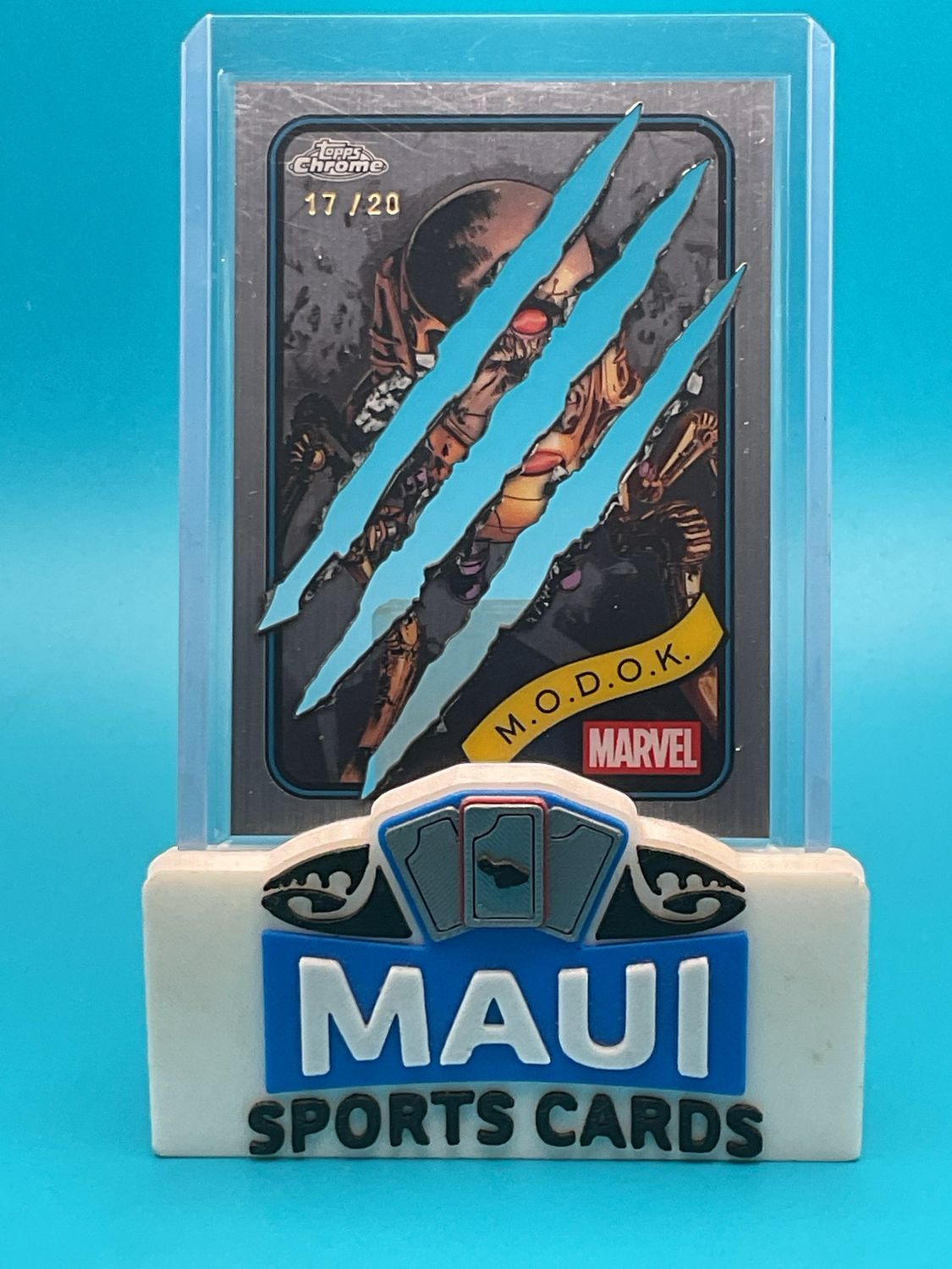 2024 Topps Chrome Marvel #117 /20 M.O.D.O.K.
