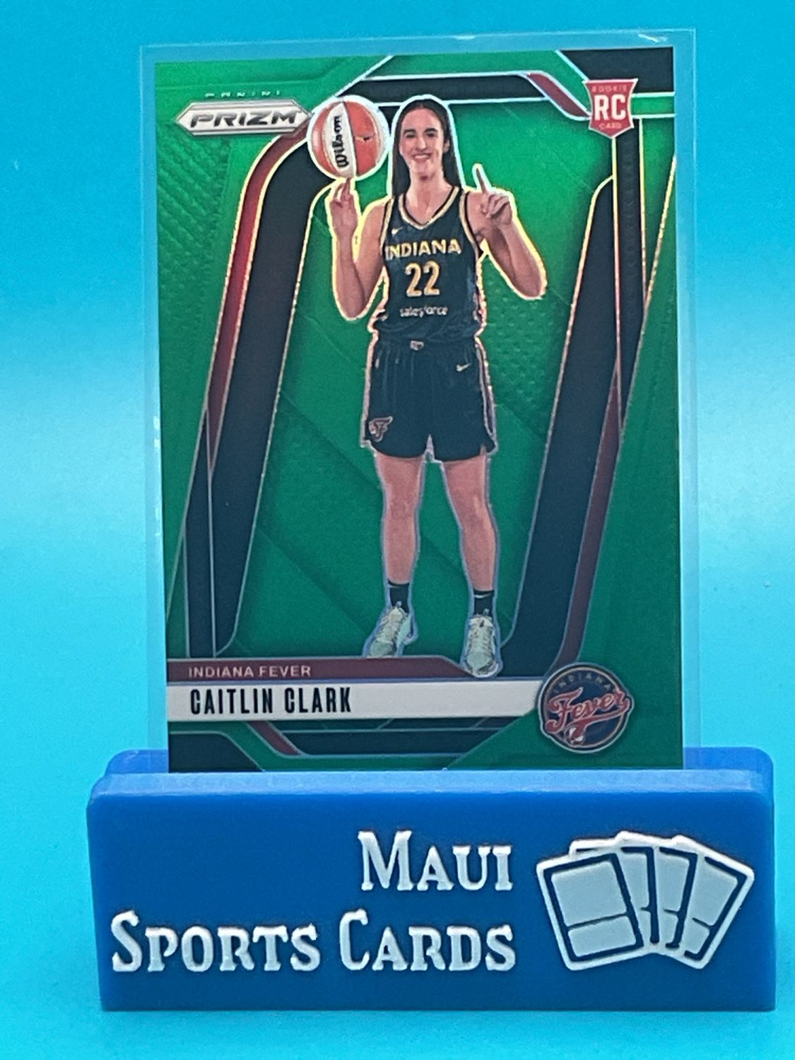 2024 Panini Prizm Green Variation #145 Caitlin Clark