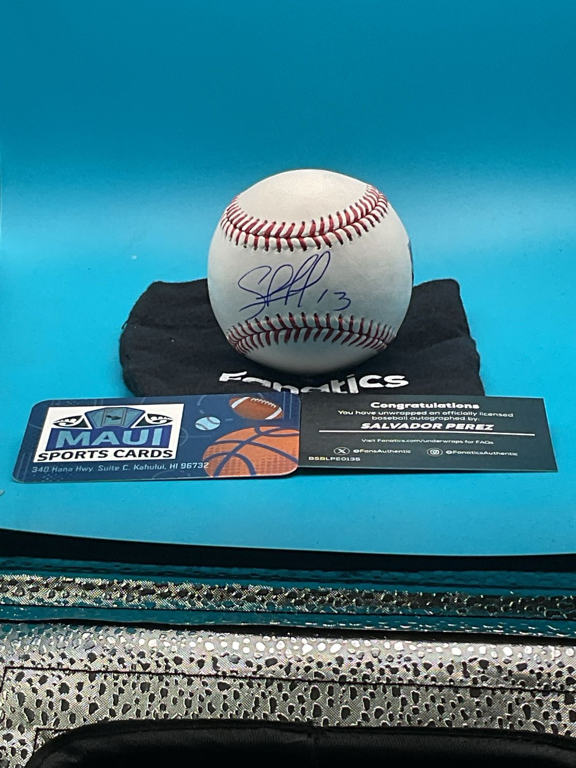 Fanatics Authentic Autographed Salvador Perez Baseball