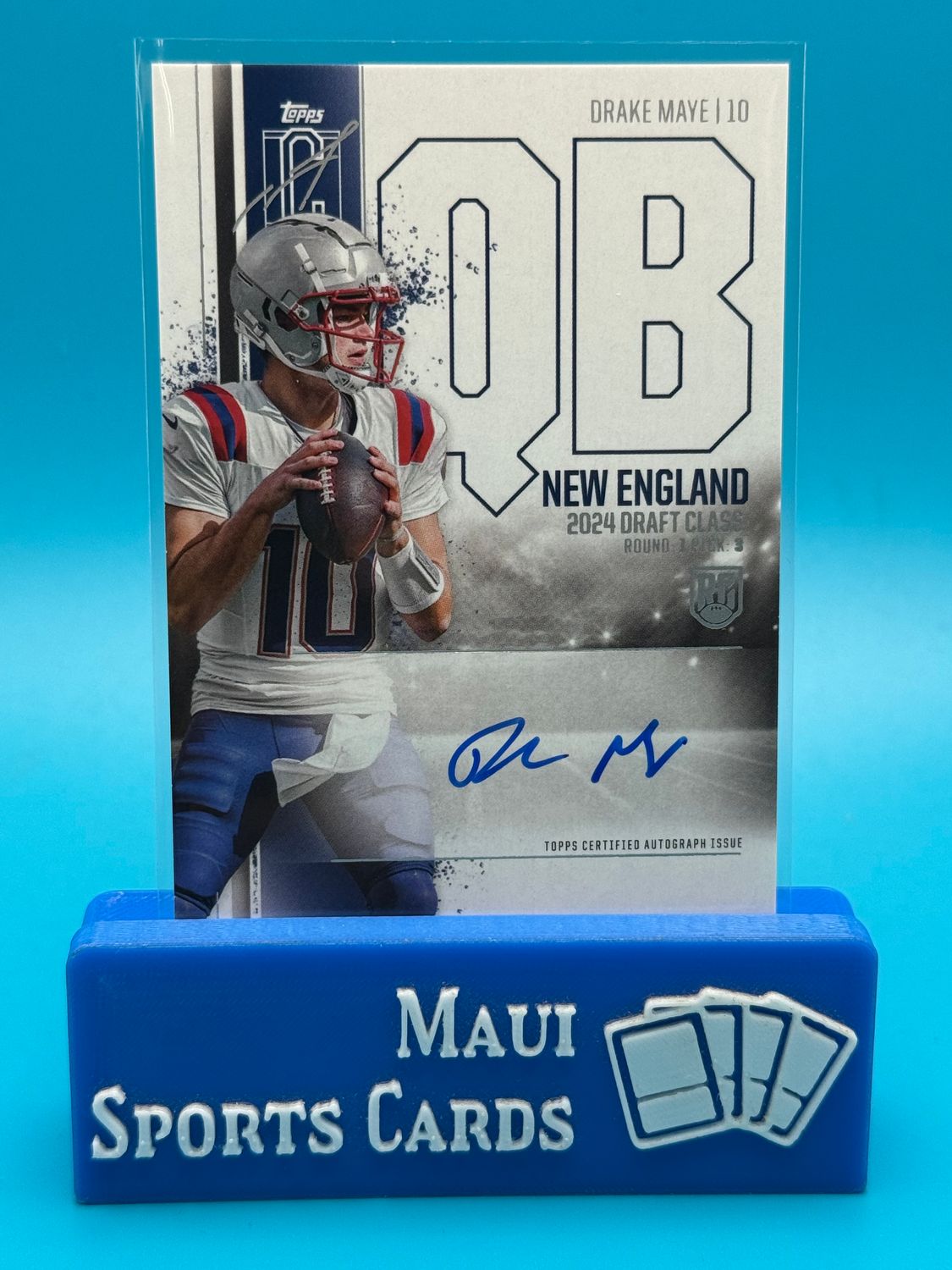 2024 Topps Signature Class Drake Maye #RCA-DM Auto