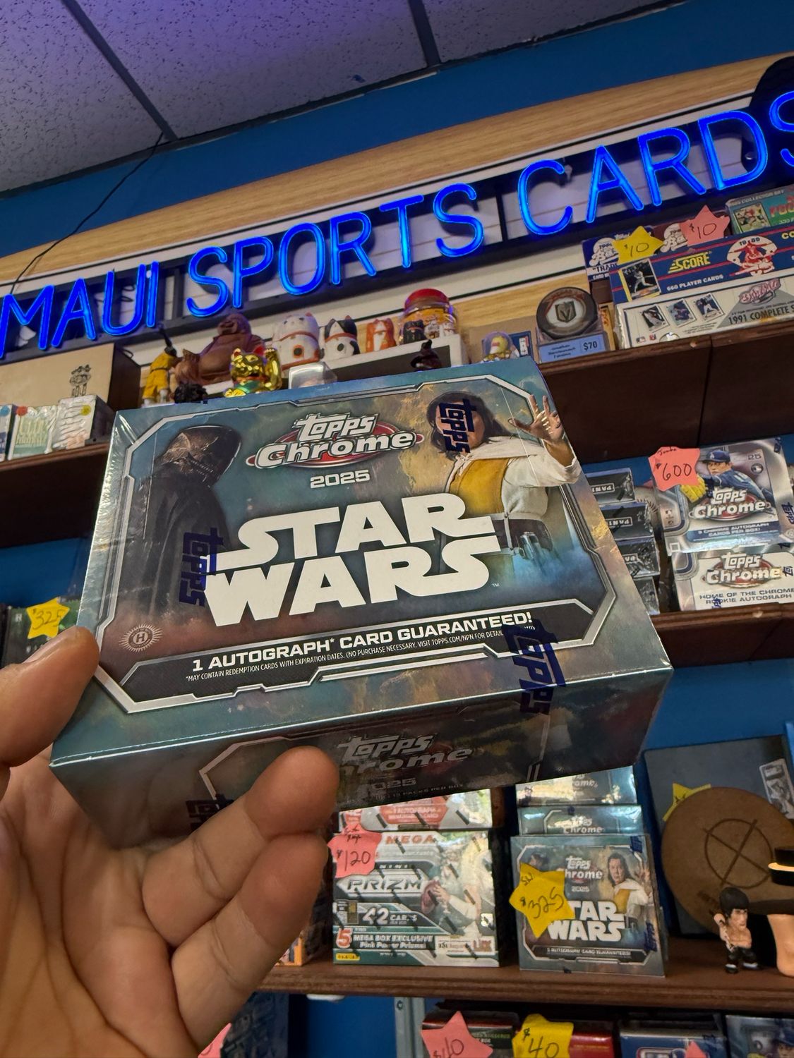 2025 Topps Chrome Star Wars Hobby Box