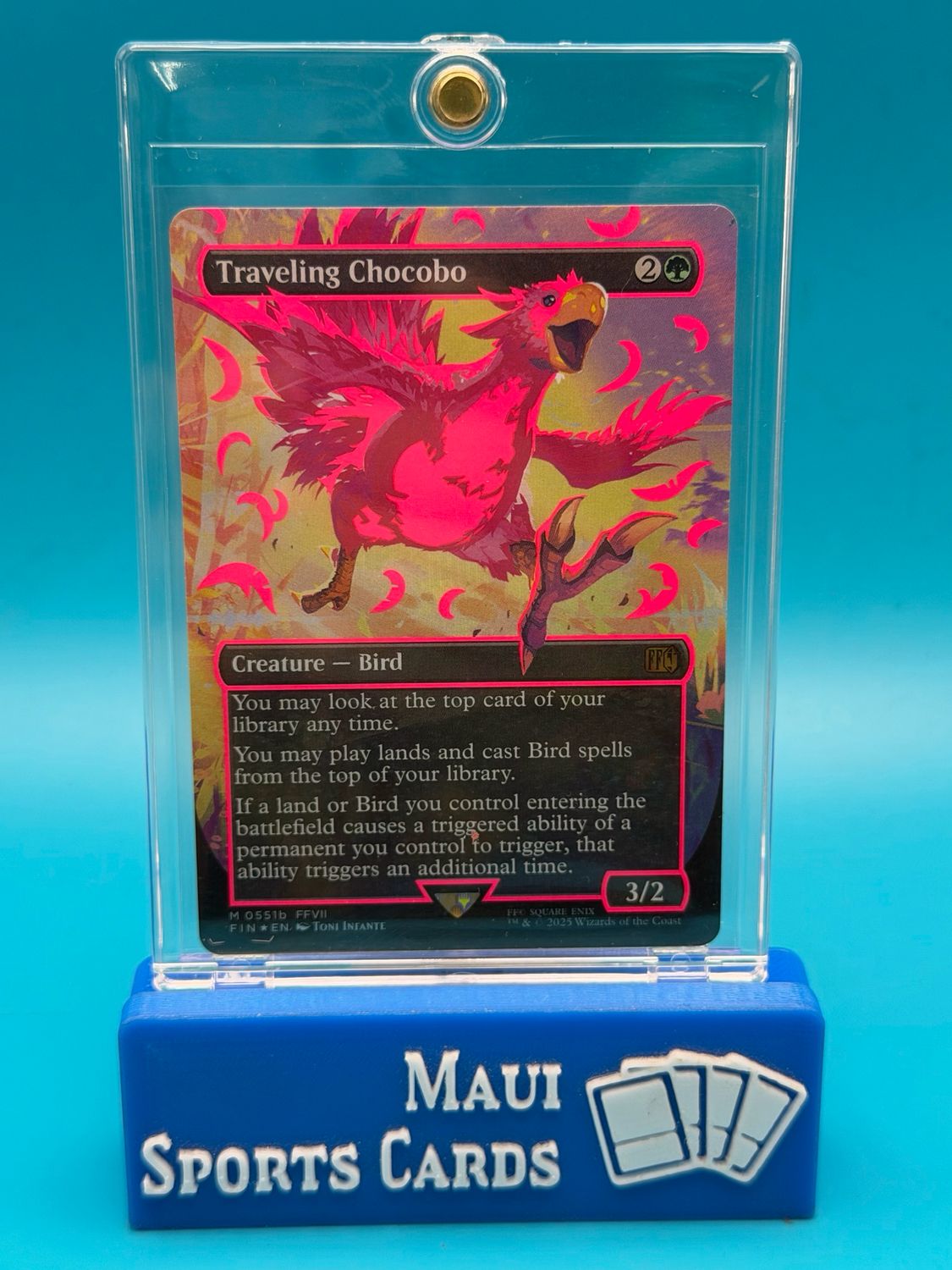 MTG Final Fantasy Pink Traveling Chocobo #0551b